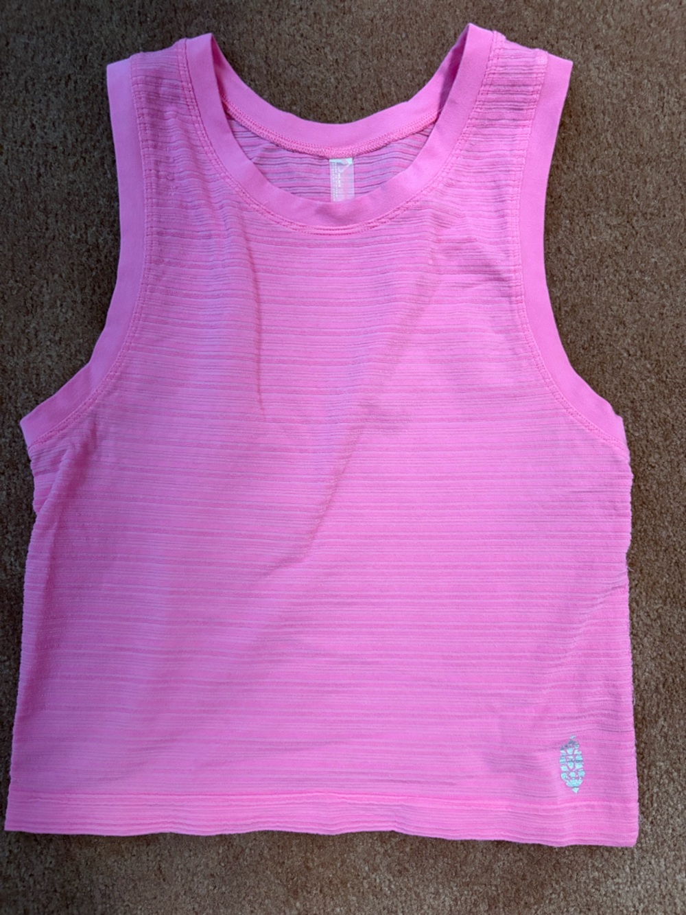 FP Movement Hot Pink Tank Crop Top